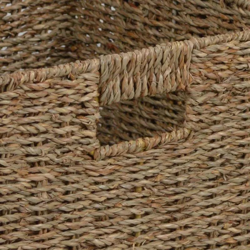 Wovenhill Set of 2 Square Seagrass Storage Baskets
