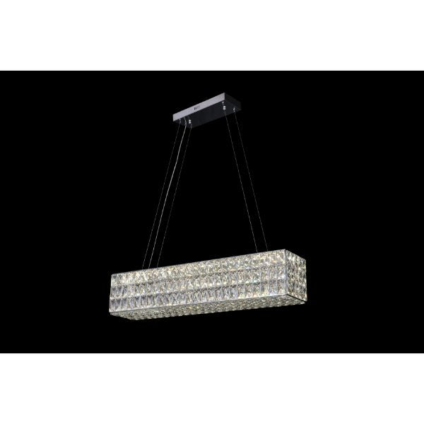 Ivy Colour Changing LED Polished Chrome Ceiling Light