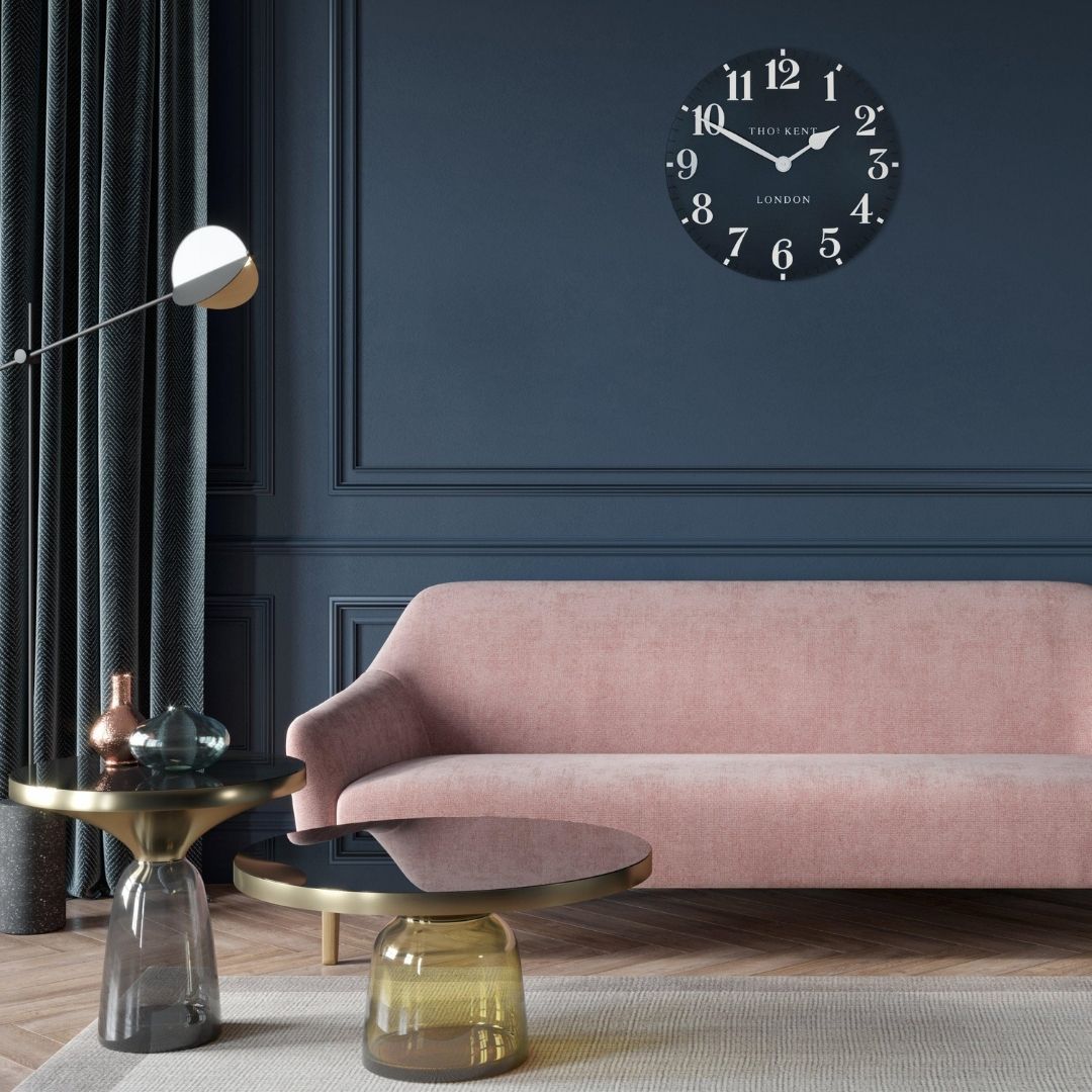 Thomas Kent 20" Arabic Wall Clock Ink