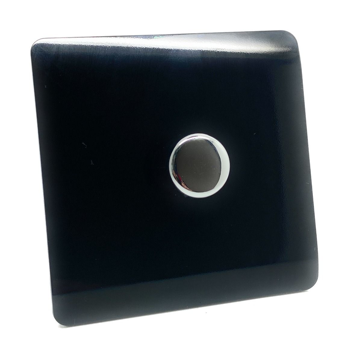 Trendi Switch 1 Gang 200 Watt LED Dimmer Light Switch in Piano Black