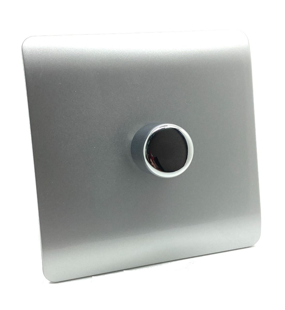 Trendi Switch 1 Gang 200 Watt LED Dimmer Light Switch in Gloss Silver