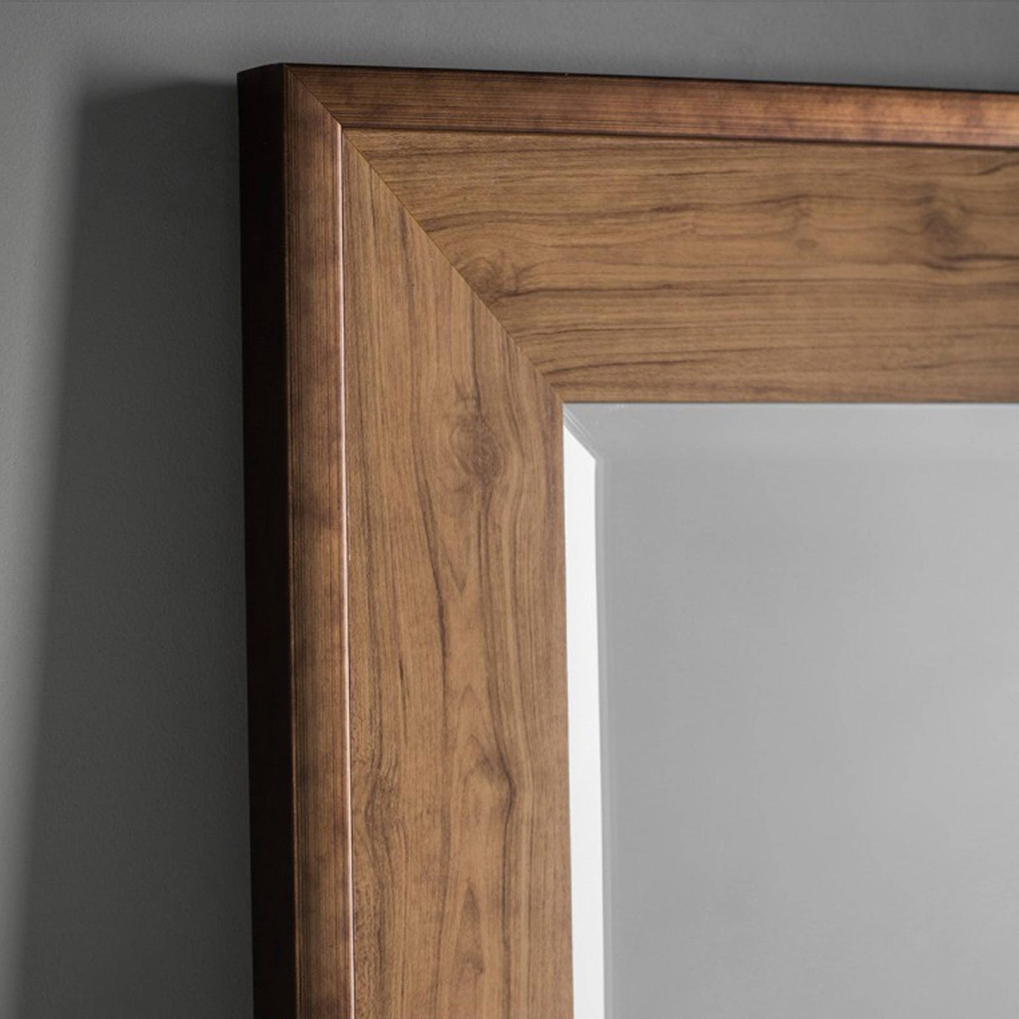 Barrington 156x79.5cm Oak Leaner Mirror
