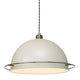 Bauhaus Copper and Cream 31cm 1 Light Pendant Shade