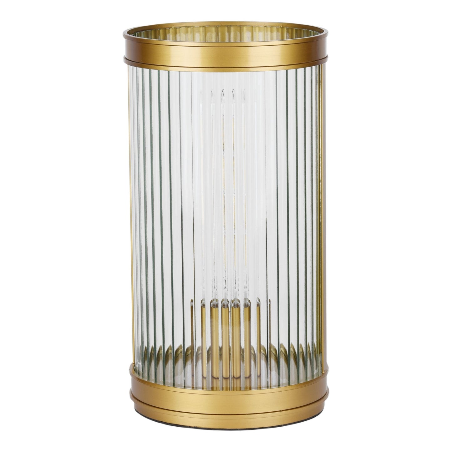 Bianka Bronze & Glass Table Lamp
