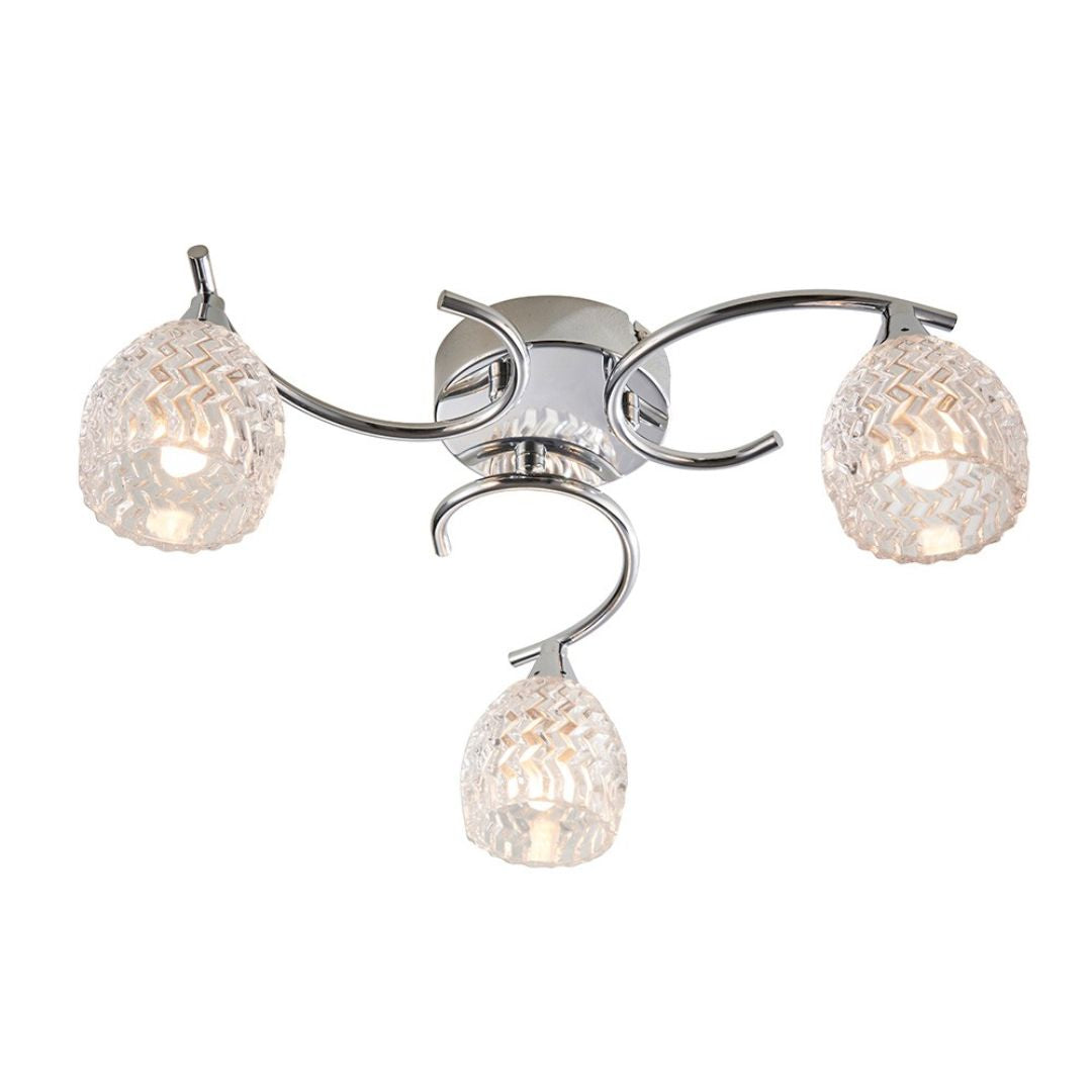 Boyer 3 Light Semi-Flush Ceiling Light