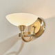 Cagney Antique Brass Wall Light