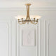Cagney 5 Light Ceiling Light Antique Brass
