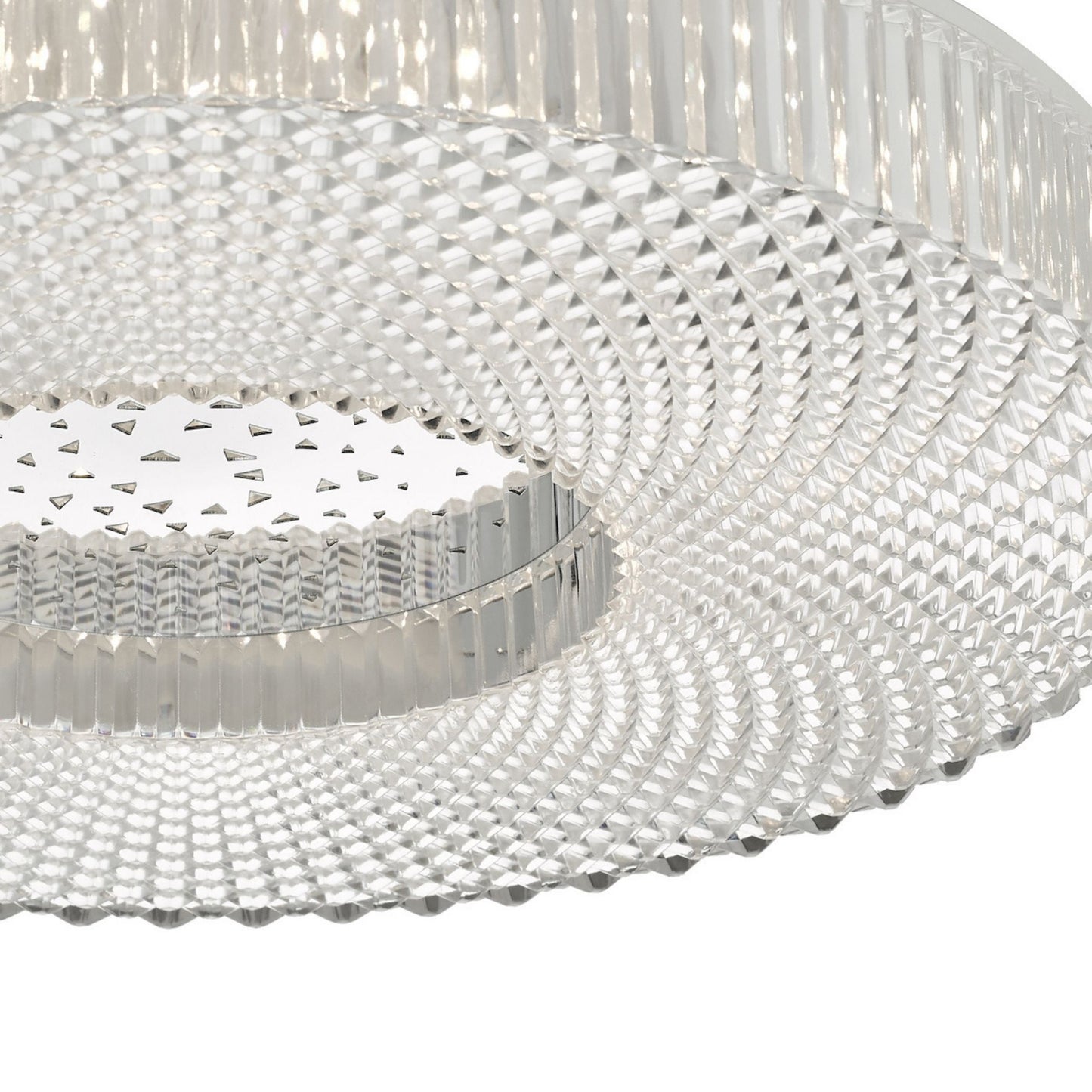 Cimona Medium Acrylic LED Flush Ceiling Light