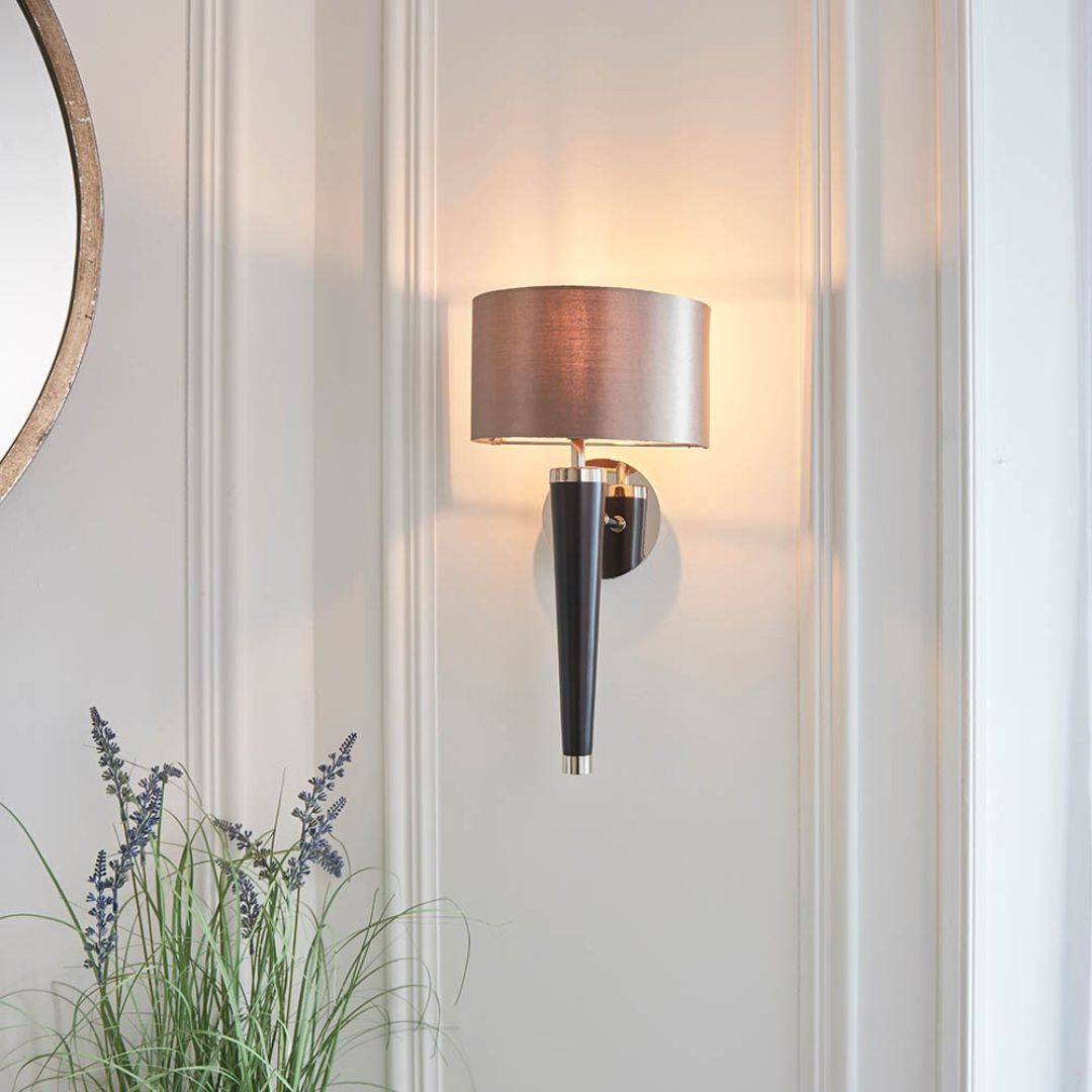 Corvina Wall Bracket Light Wood/Silver