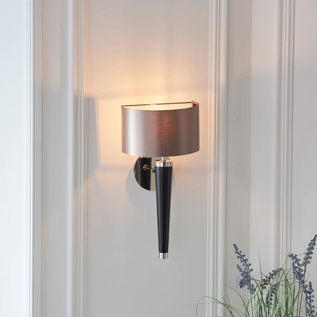 Corvina Wall Bracket Light Wood/Silver