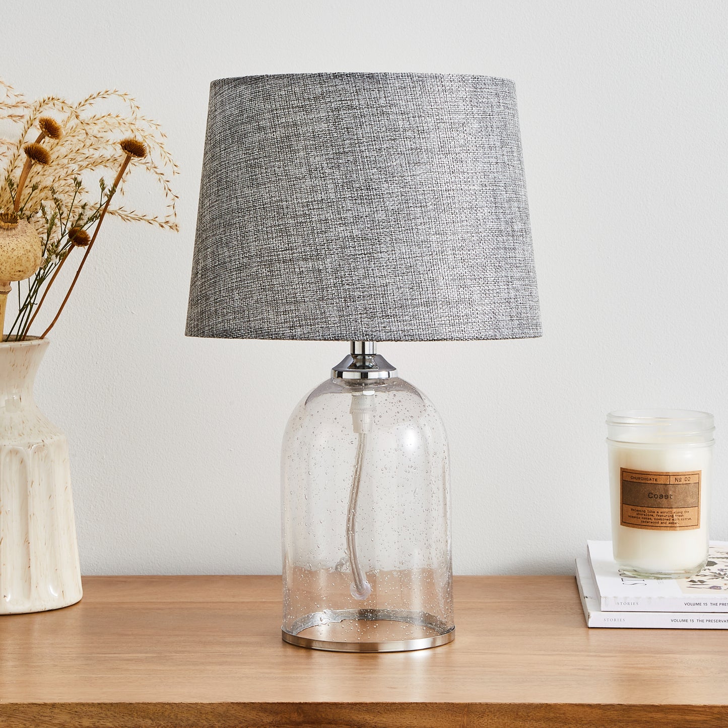 Lenny Small Glass Table Lamp