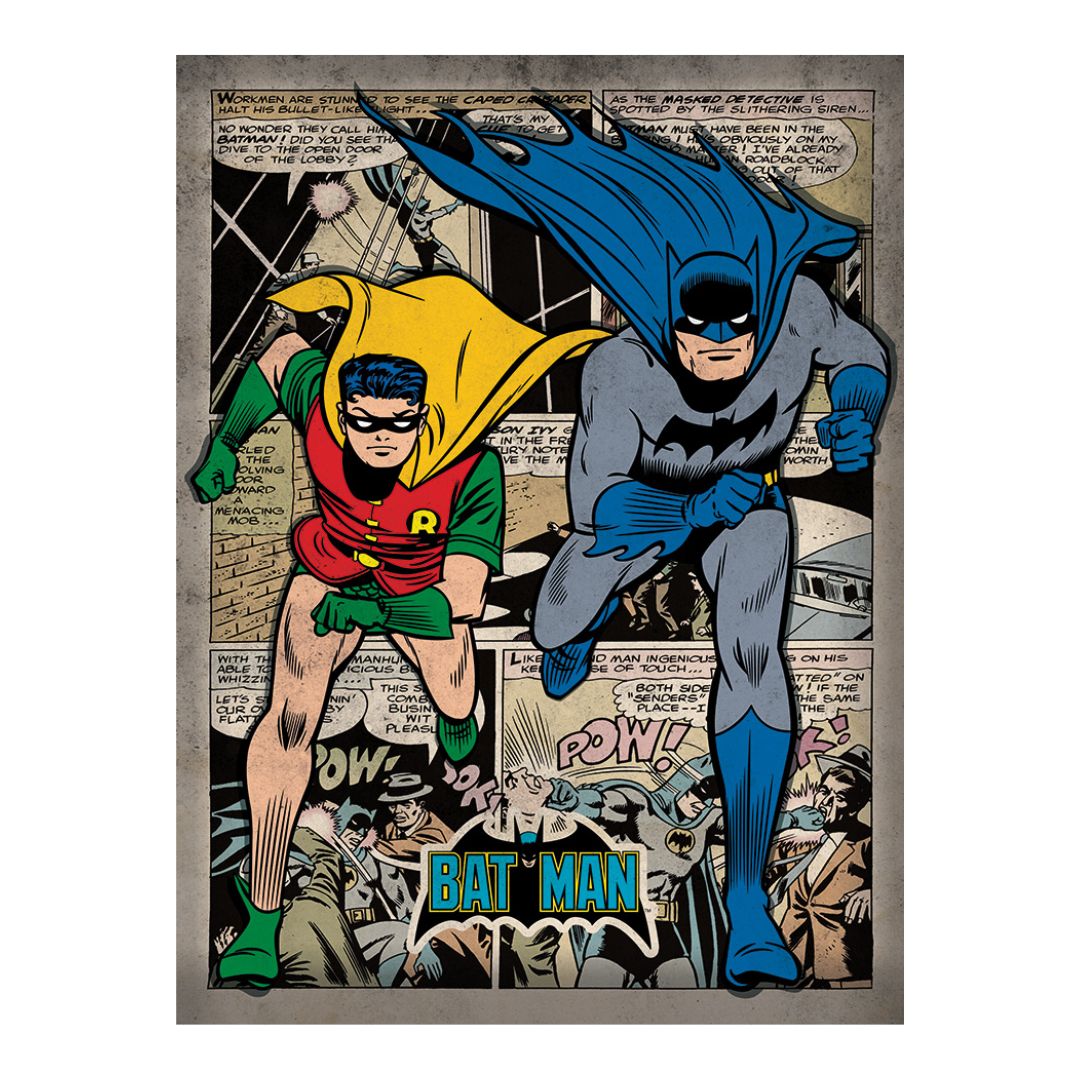 Batman Cosmic Montage Canvas
