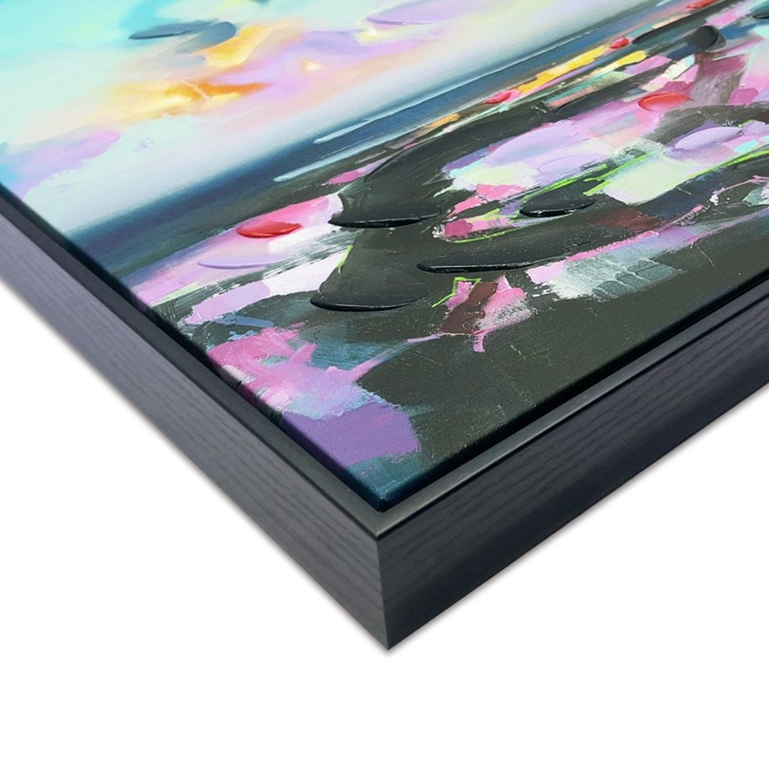 Esprit Insulaire Framed Canvas Wall Art 50x100