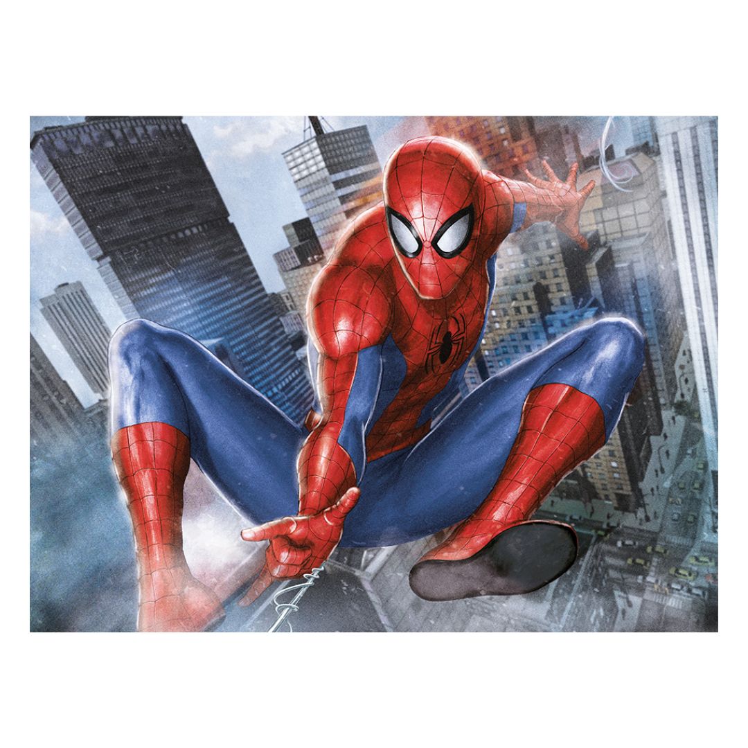 Spider-Man In Action Canvas