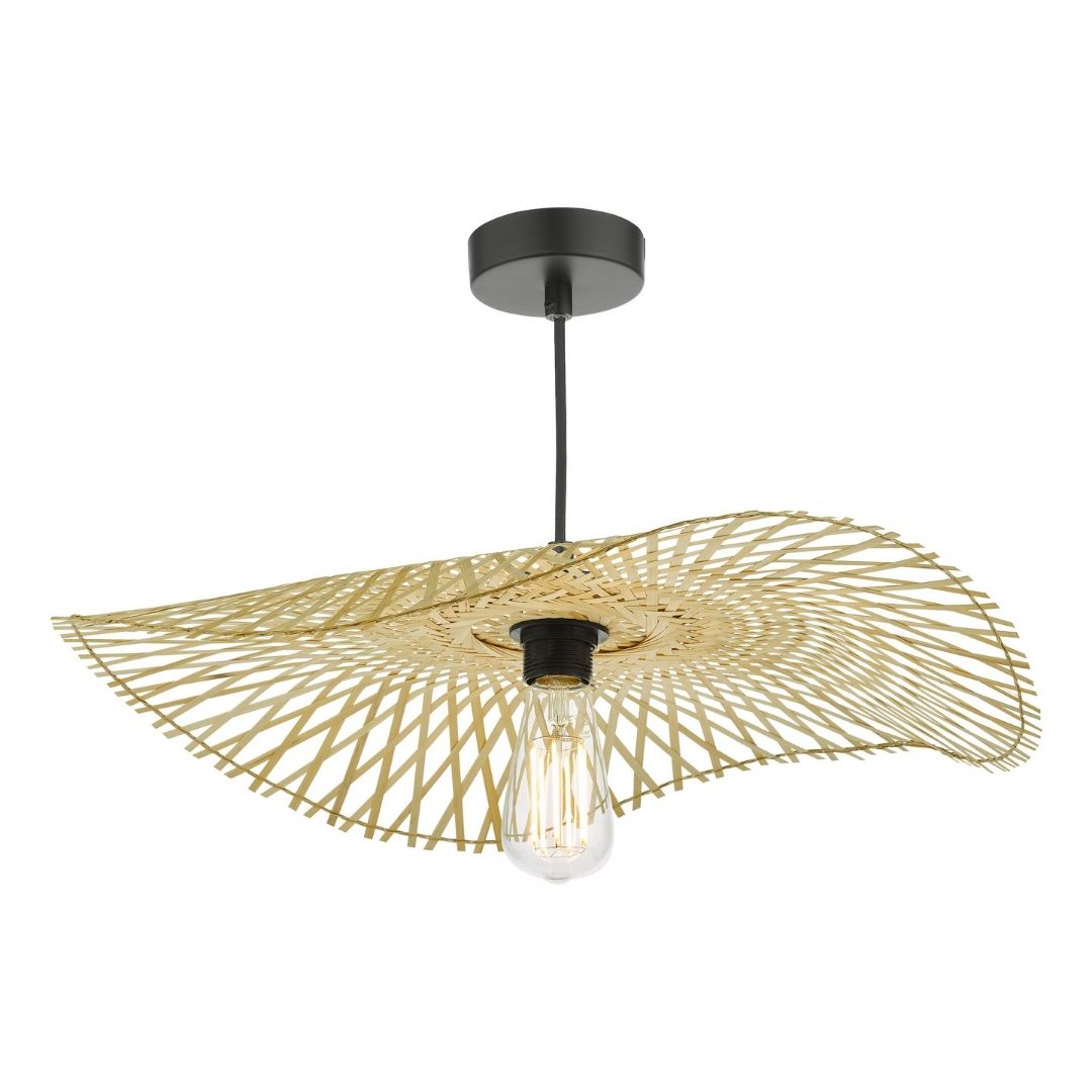 Deja Easy Fit Rattan Ceiling Pendant Shade