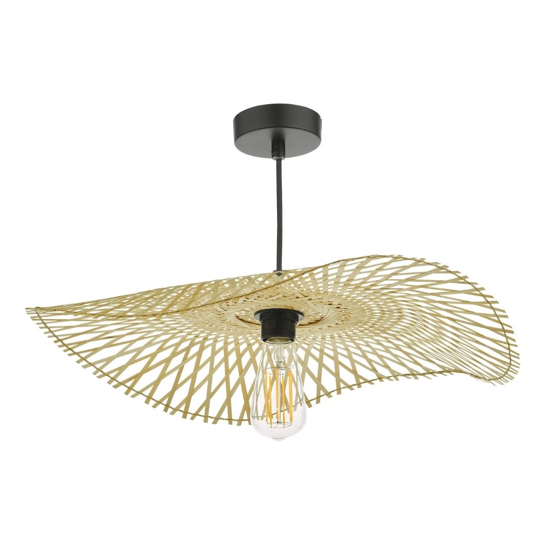 Deja Easy Fit Rattan Ceiling Pendant Shade