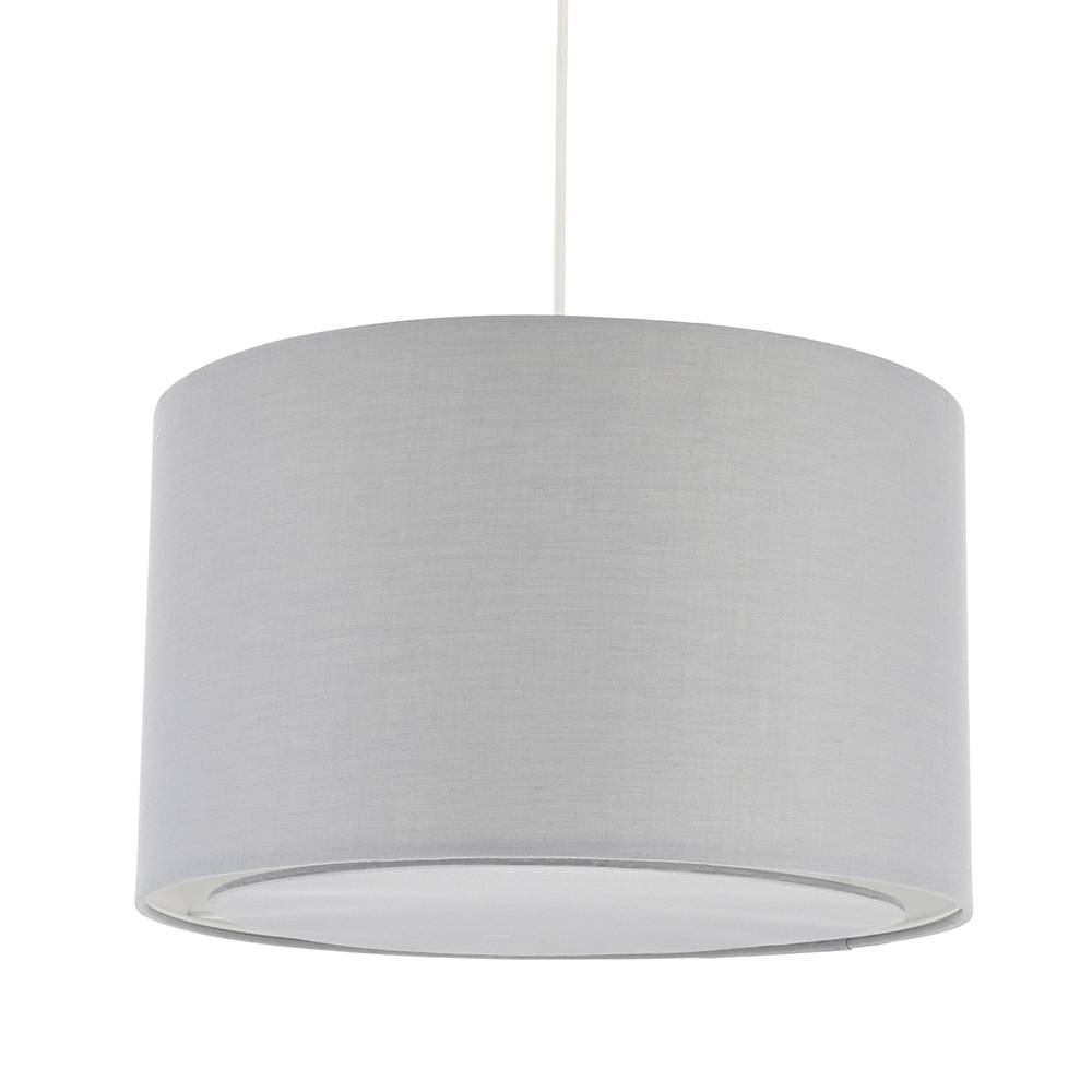 Kentaro Medium Pendant Light Shade Dove Grey
