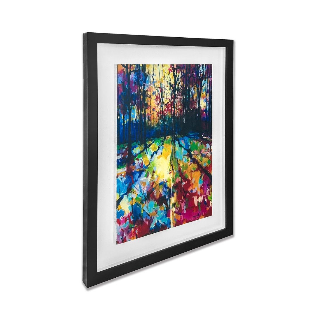 Mile End Wood Framed Wall Art 30x40