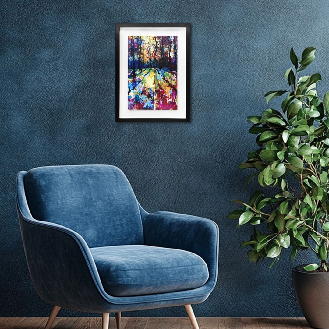 Mile End Wood Framed Wall Art 30x40