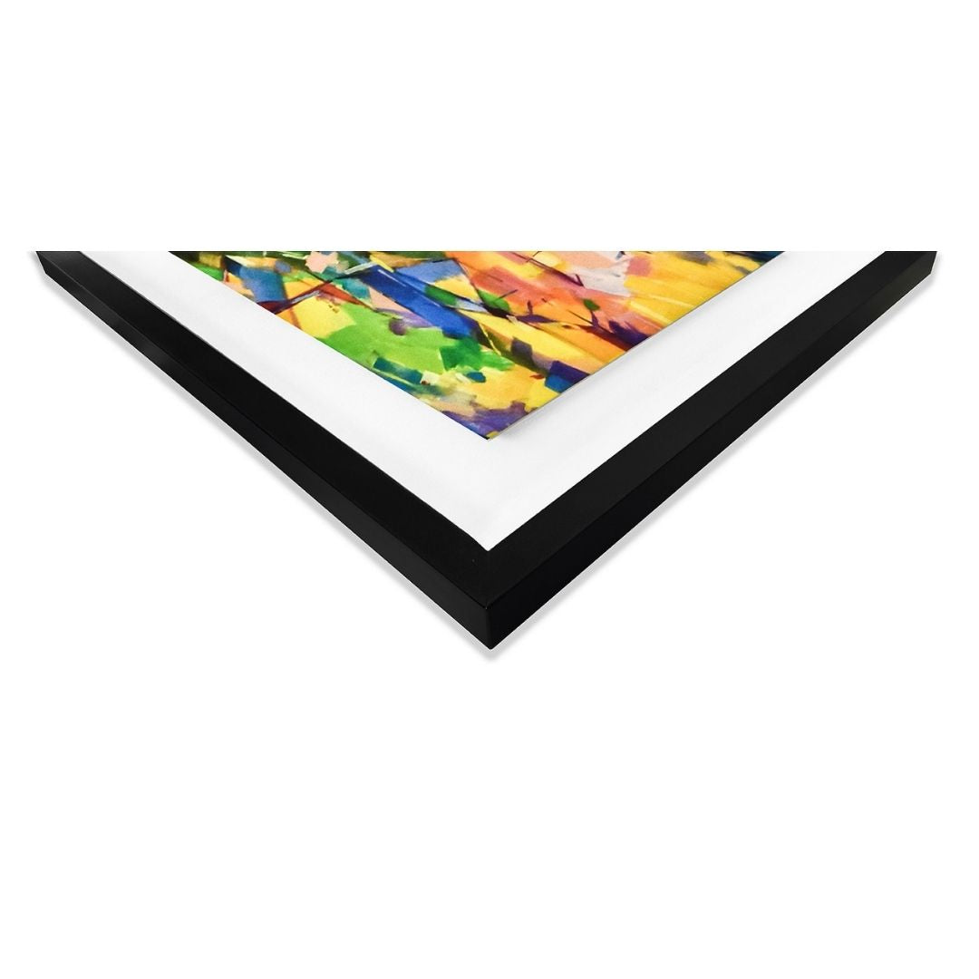 Little Staple Edge Wood Framed Wall Art 30x40