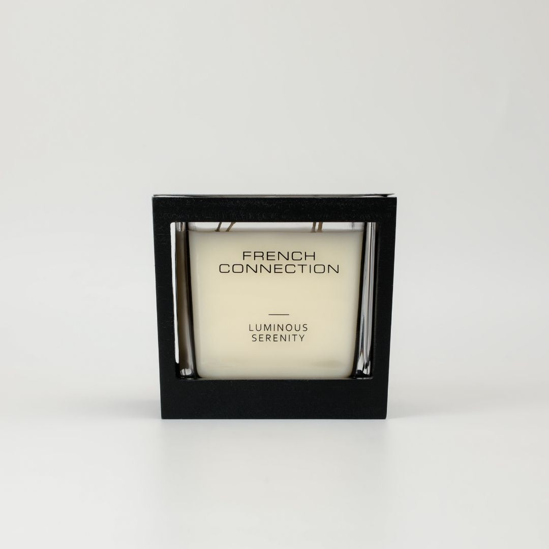 French Connection 4 Wick Scented Candle Luminous Serenity