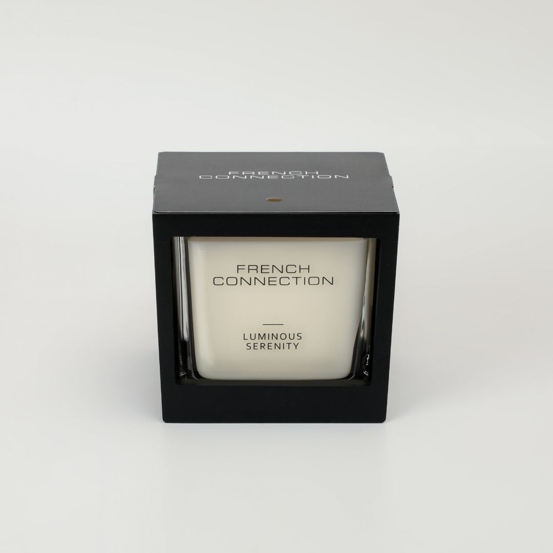 French Connection 4 Wick Scented Candle Luminous Serenity