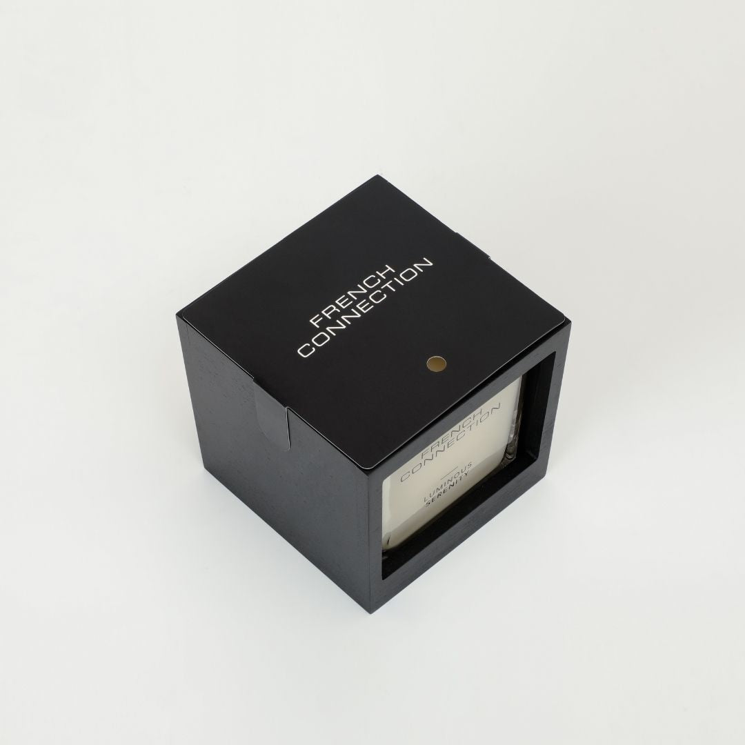 French Connection 4 Wick Scented Candle Luminous Serenity