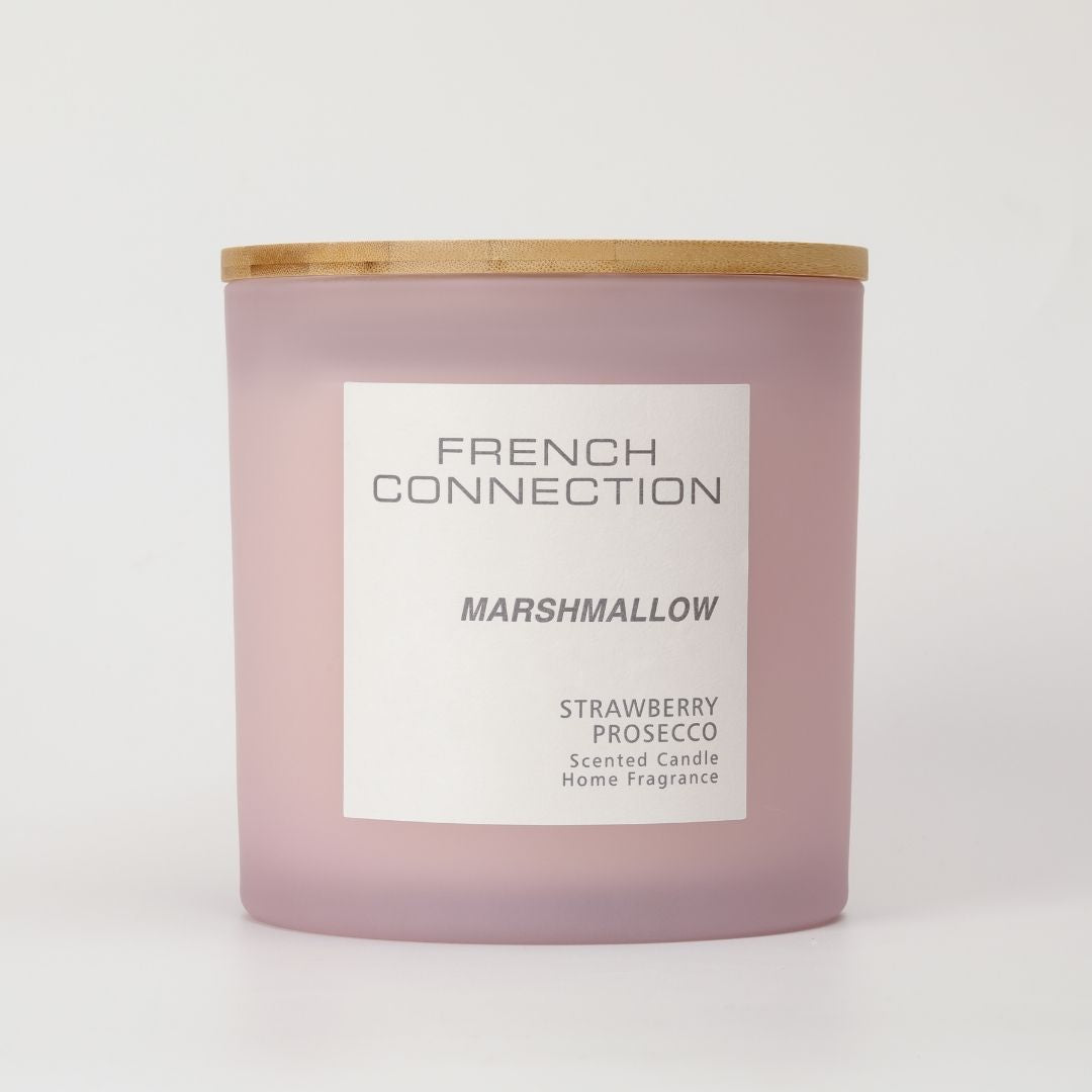 French Connection 4 Wick Scented Candle Marshmallow