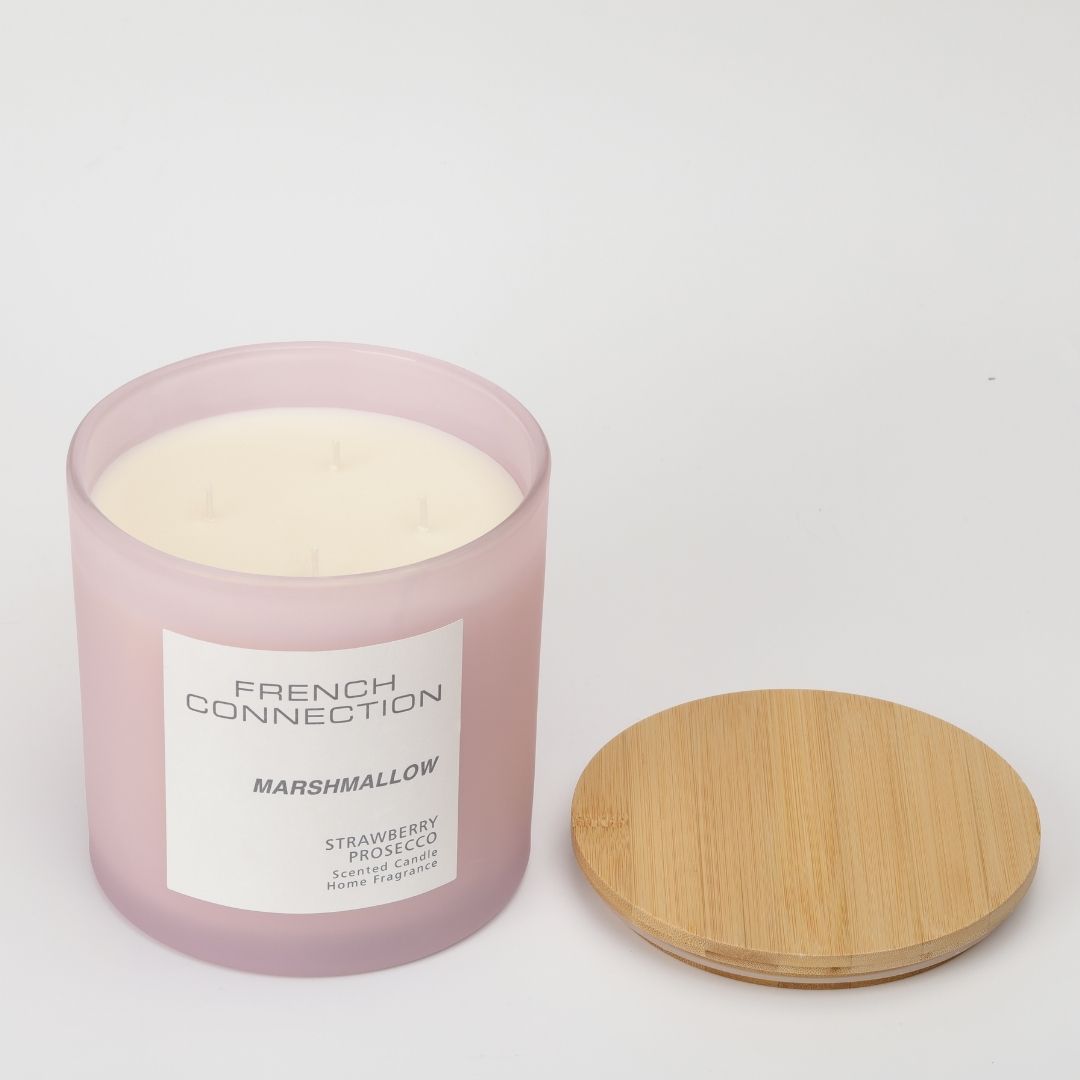 French Connection 4 Wick Scented Candle Marshmallow