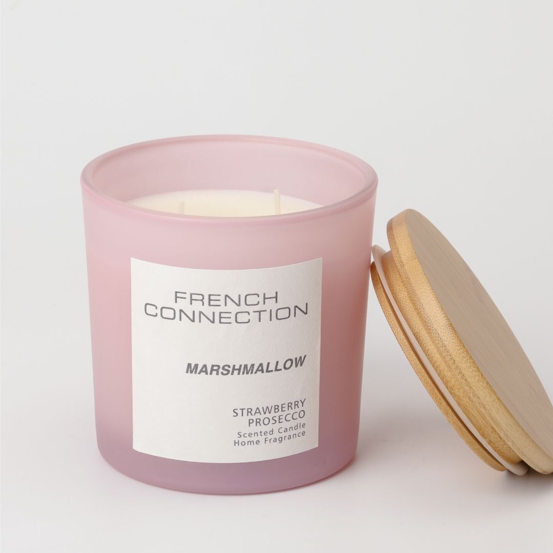 French Connection 2 Wick Scented Candle Marshmallow