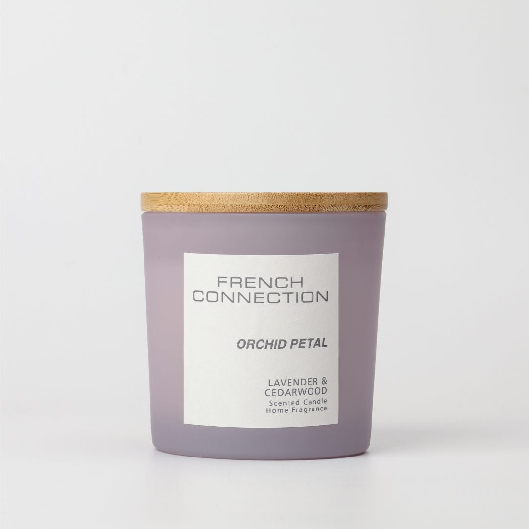French Connection 2 Wick Scented Candle Orchid Petal