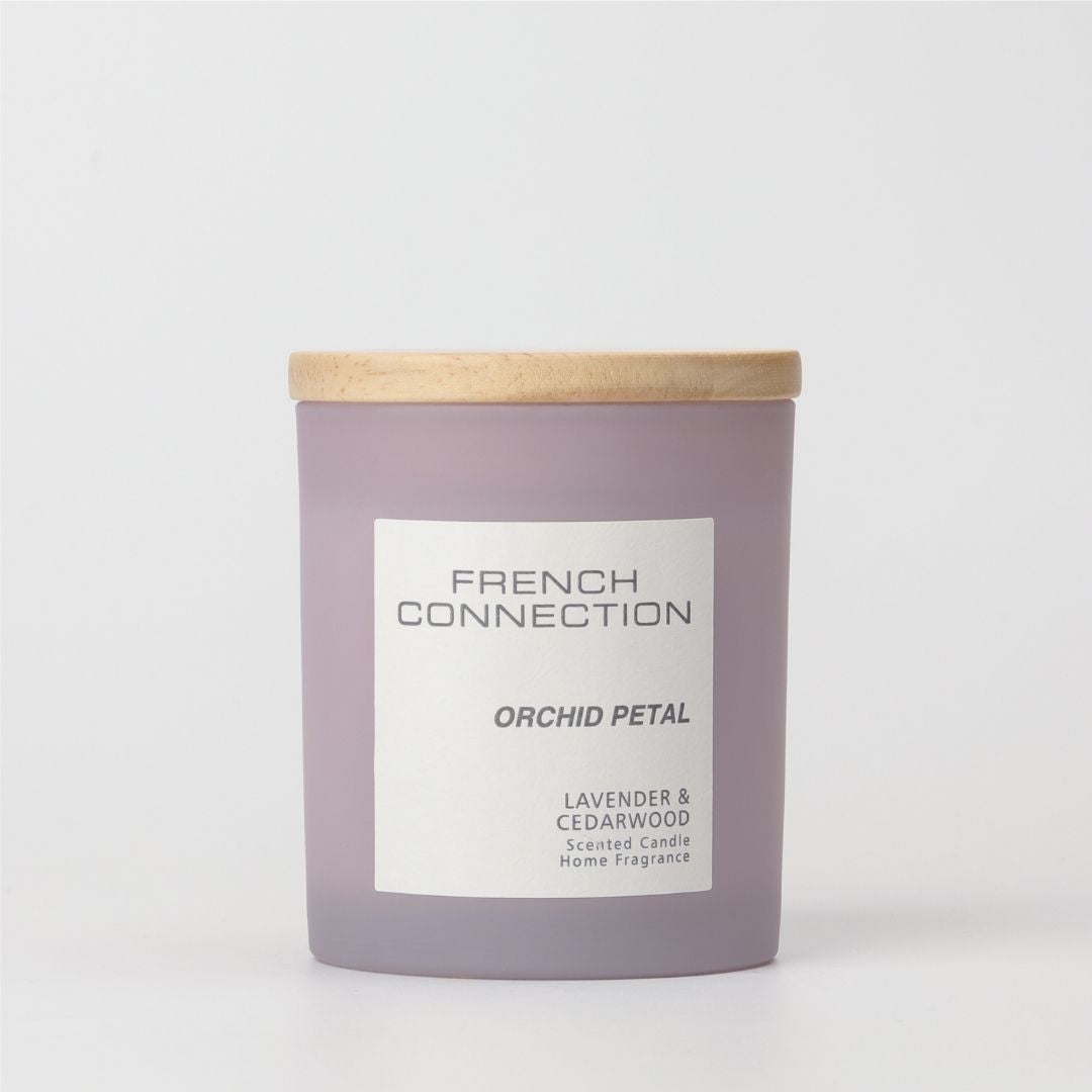 French Connection 1 Wick Scented Candle Orchid Petal