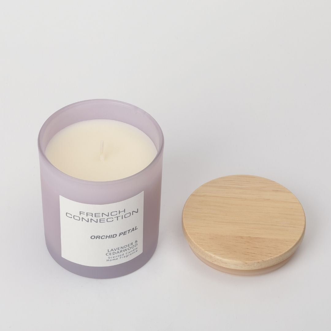 French Connection 1 Wick Scented Candle Orchid Petal