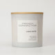 French Connection 4 Wick Scented Candle Linen White