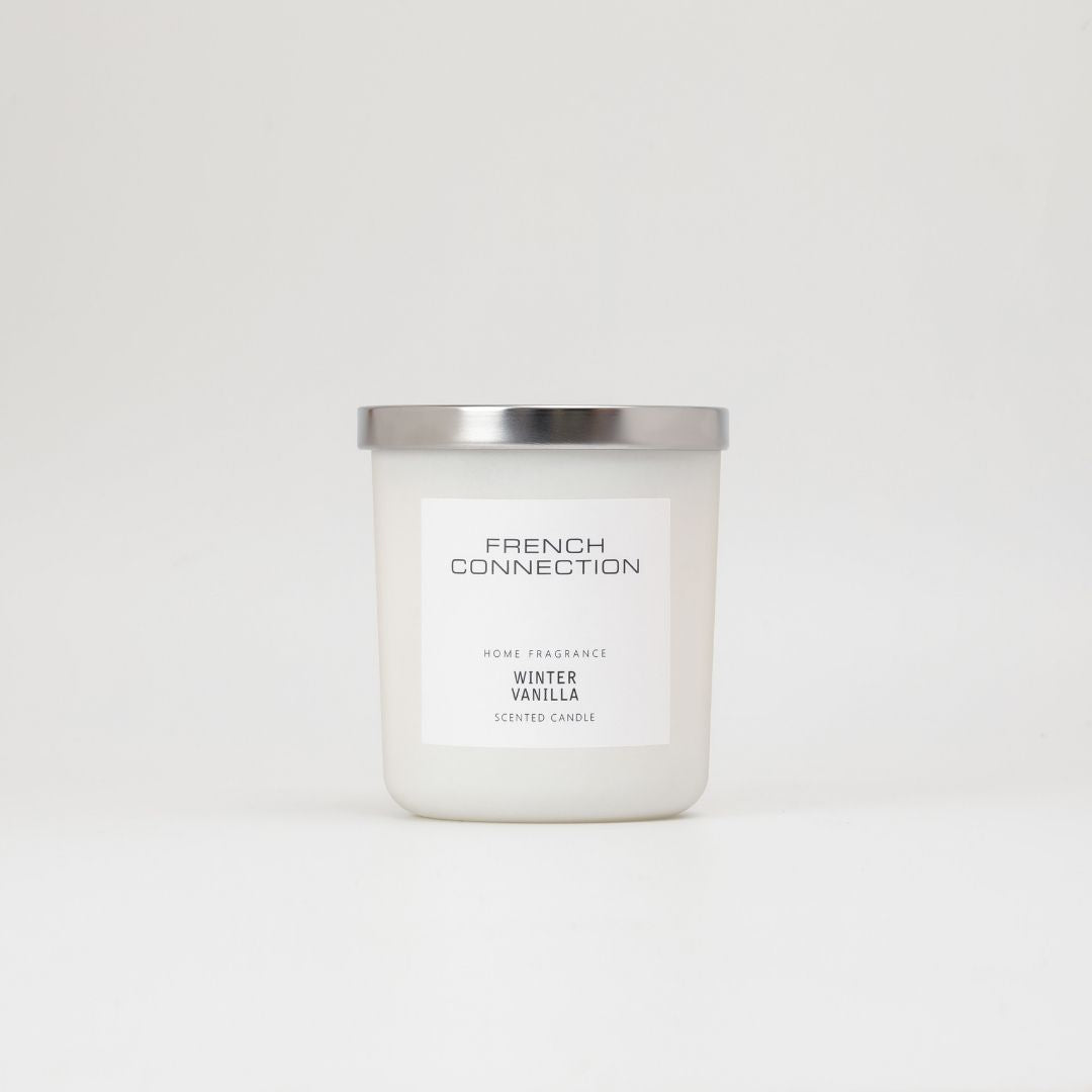 French Connection 2 Wick Scented Candle Winter Vanilla