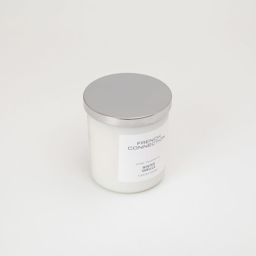 French Connection 2 Wick Scented Candle Winter Vanilla