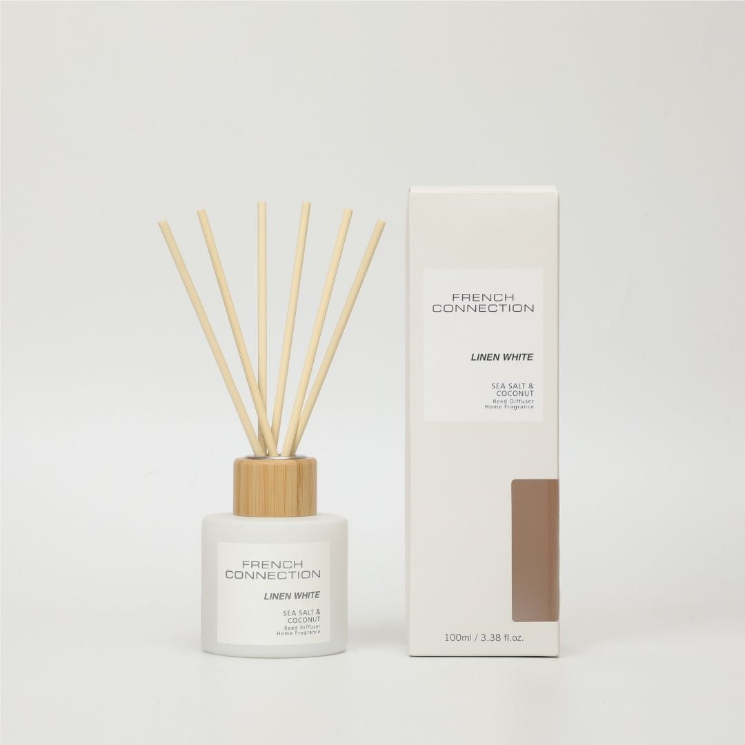 French Connection Reed Diffuser Linen White