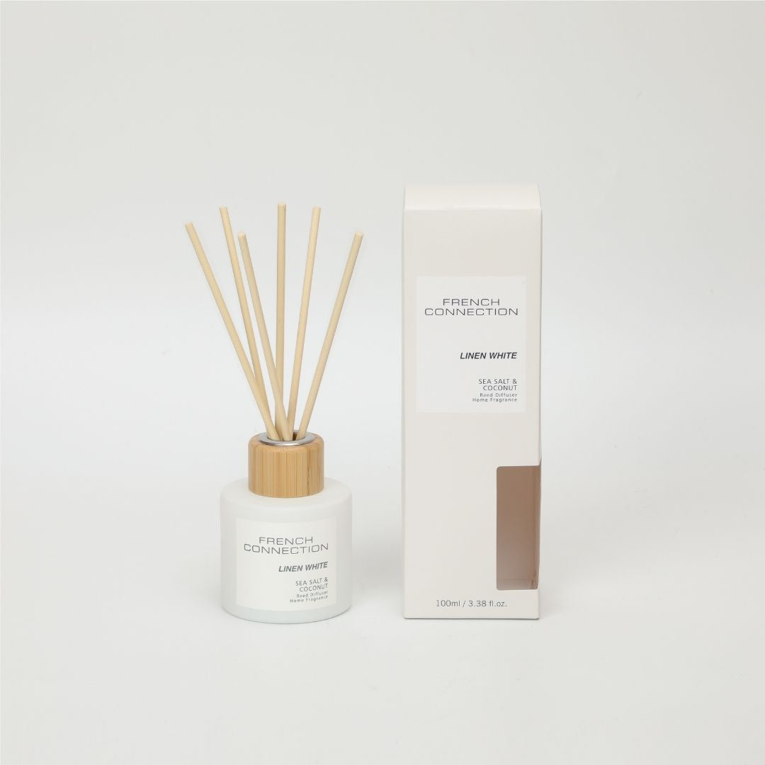 French Connection Reed Diffuser Linen White