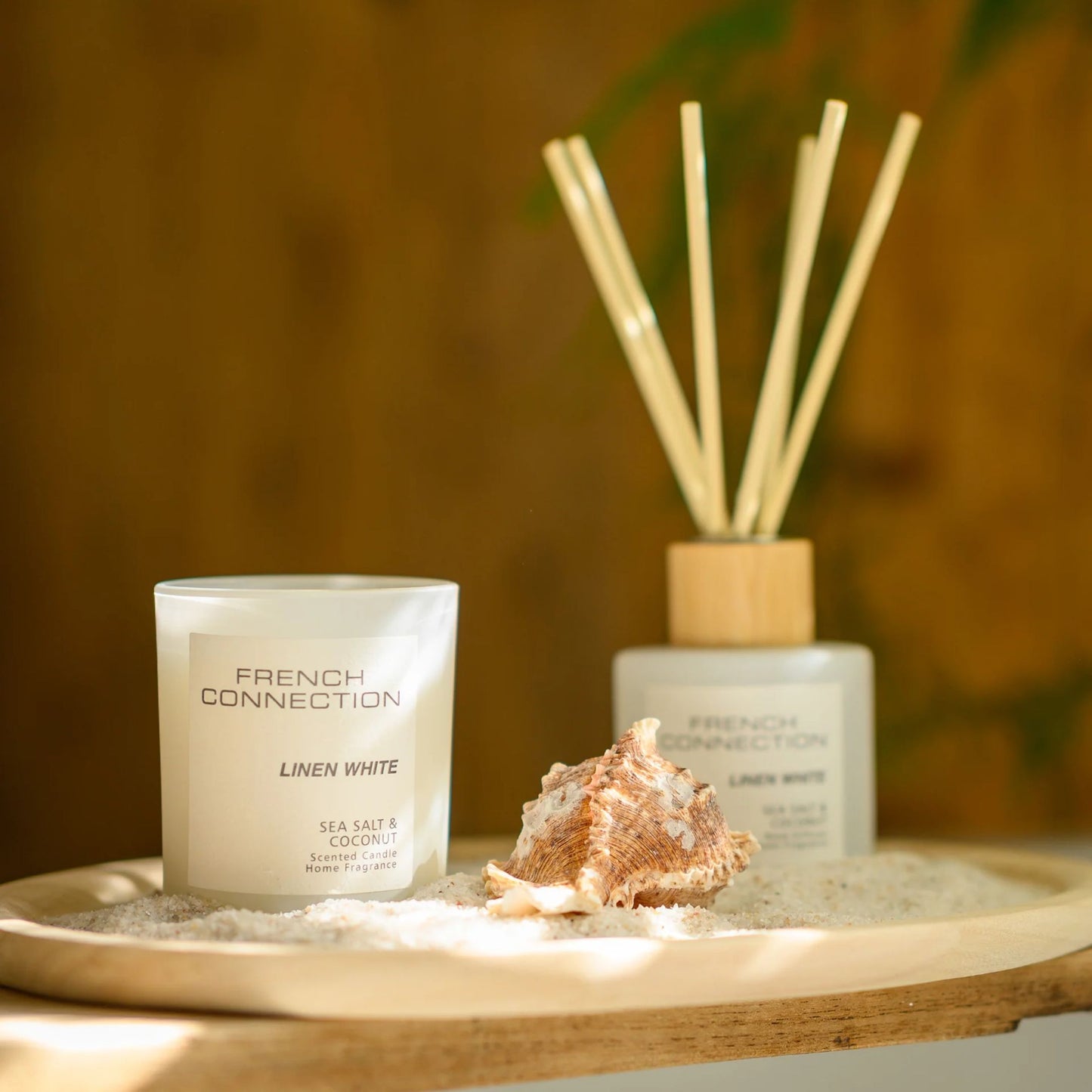 French Connection Reed Diffuser Linen White