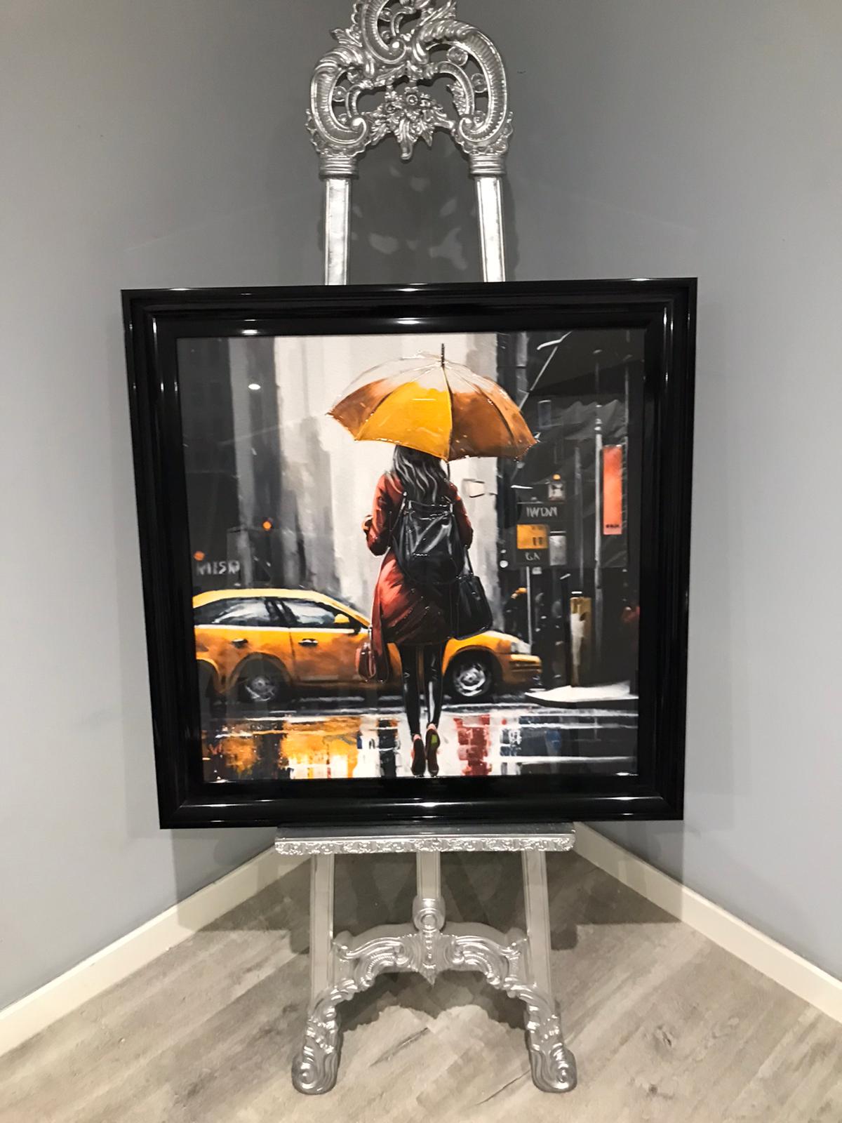 Taxi Framed Wall Art