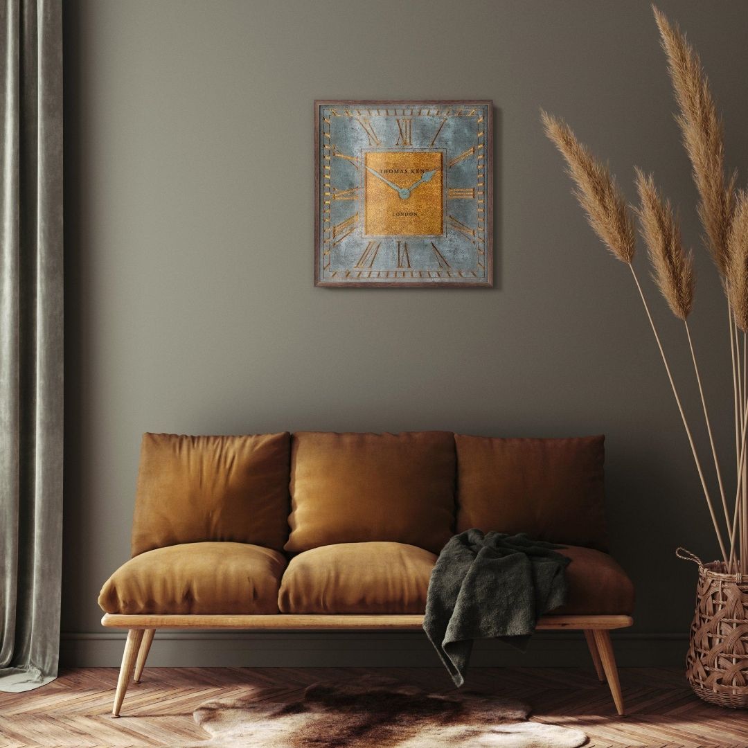 Thomas Kent 24" Florentine Large Square Clock