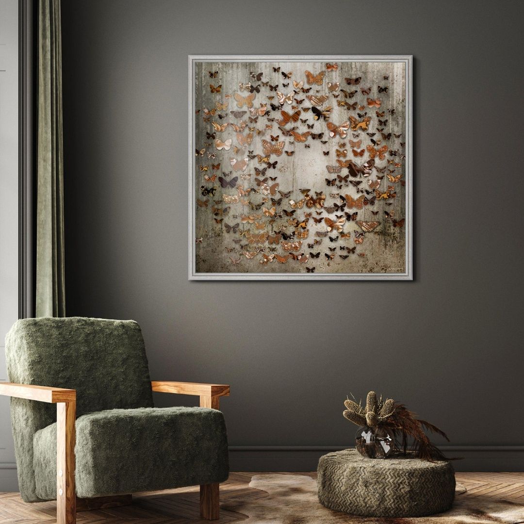 Gilded Wings Framed Wall Art