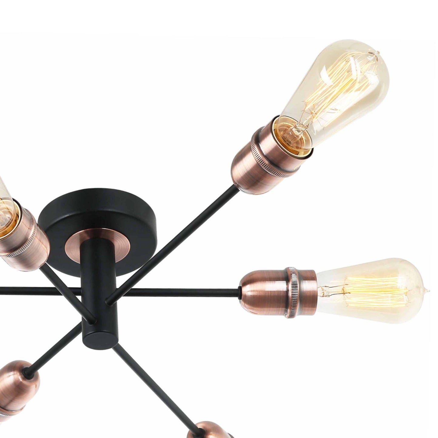 Gustave Black Ceiling Light