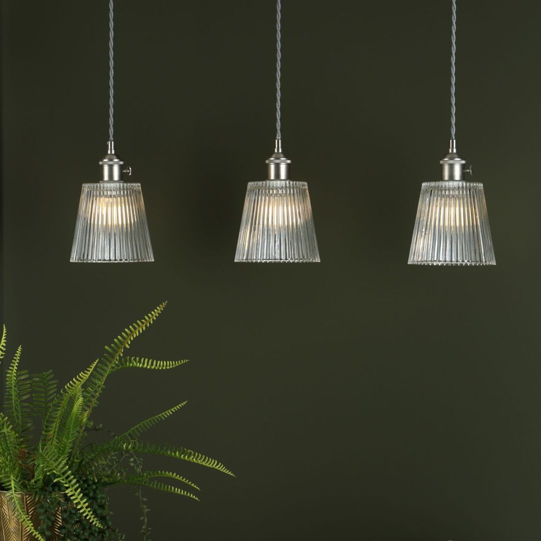 Hadano 3 Light Pendant Ceiling Bar