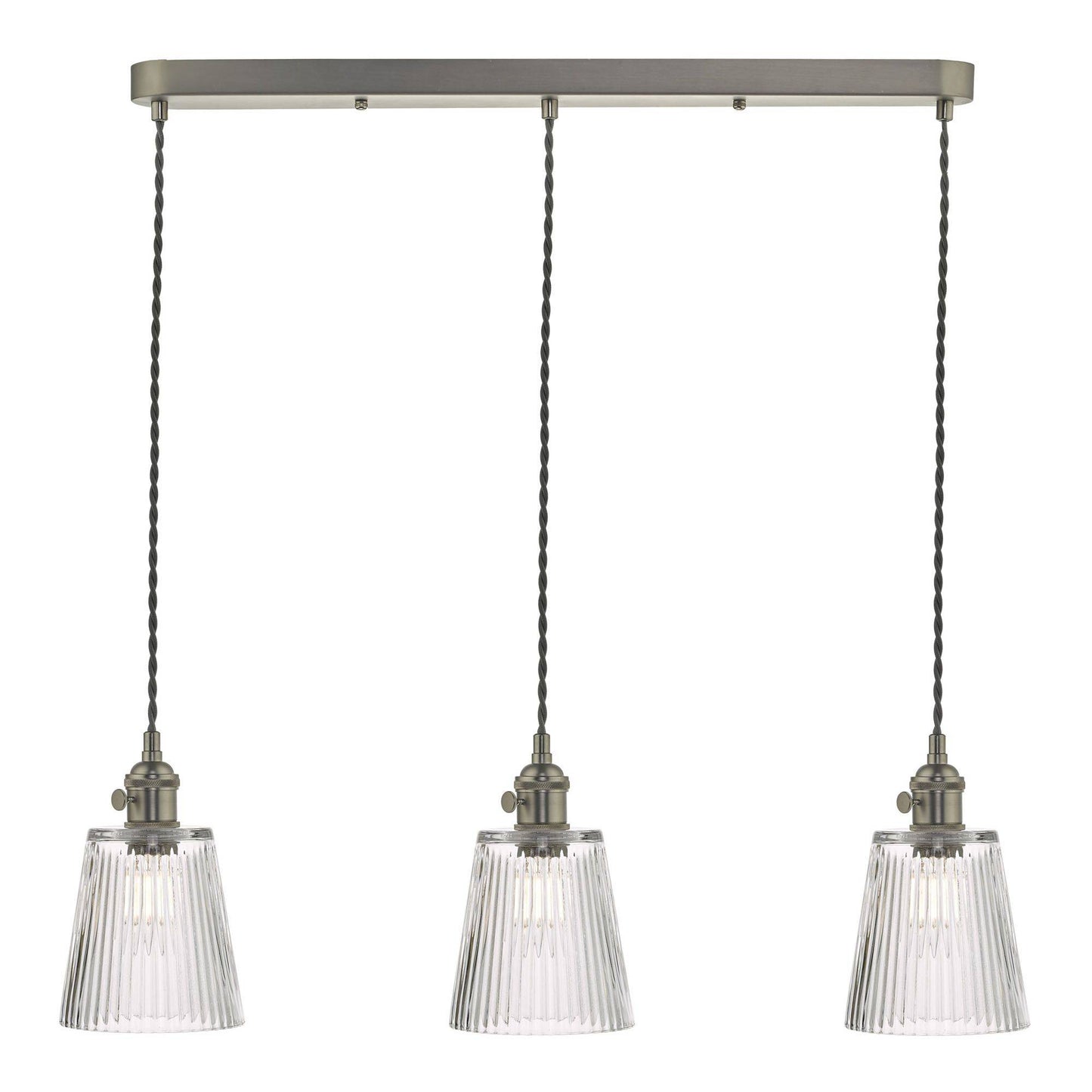 Hadano 3 Light Pendant Ceiling Bar