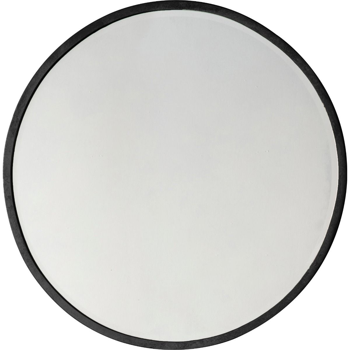 Higgins Round Mirror Black 80cmx80cm