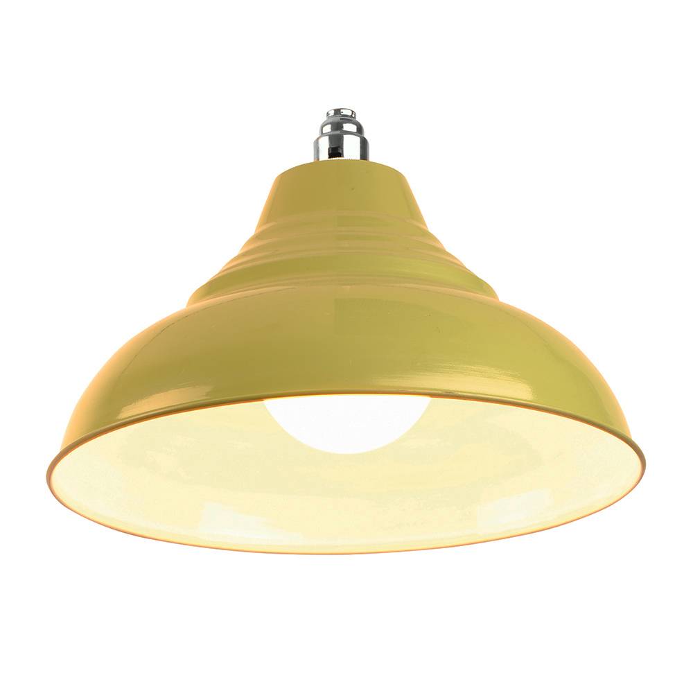 Vintage Pendant Light Shade Green