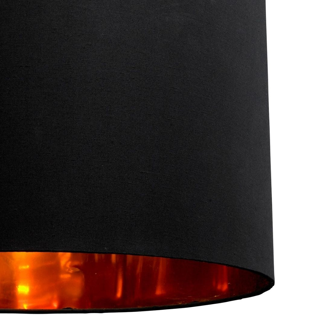 Björn Black & Gold Easyfit Pendant Shade