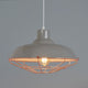 Cobden Grey & Copper Pendant Ceiling Light