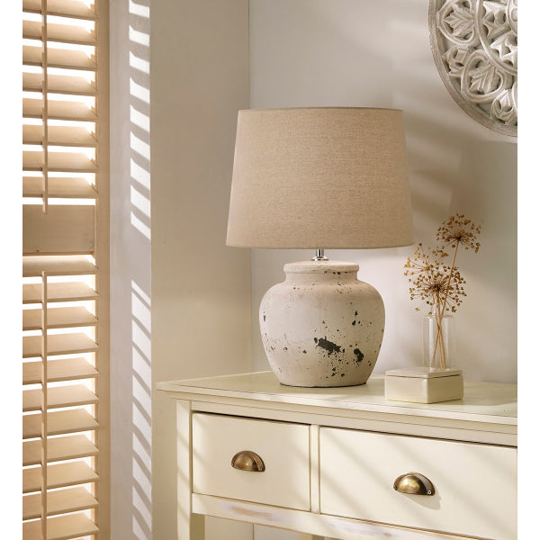 PIER NATURAL TABLE LAMP